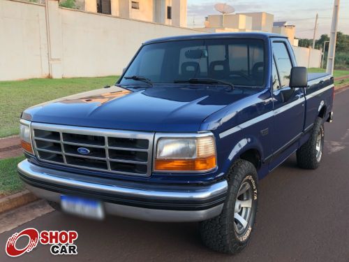 Ford F Xlt Azul Dourados Shopcar