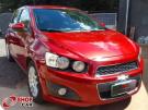 GM - Chevrolet Sonic Hatch LTZ 1.6 16v Vermelha