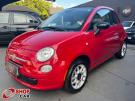 FIAT 500 Cabrio 1.4 Dualogic Vermelha