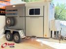 HALLEY Trailer Halley 2 Cavalos Cinza