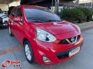 NISSAN March SV 1.0 12v Vermelha