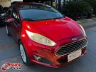 FORD Fiesta Hatch Titanium 1.6 16v PowerShift Vermelha