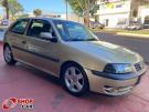 VW - Volkswagen Gol Turbo 1.0 16v 2p. Dourada