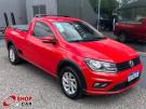 VW - Volkswagen Saveiro Trendline 1.6 16v C.S. Vermelha