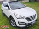 HYUNDAI Grand Santa Fe GLS 3.3 V6 24v Branca/Marrom