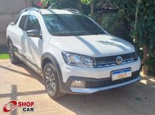 VW - Volkswagen Saveiro Cross 1.6 16v C.D. Prata 2021 - Dourados