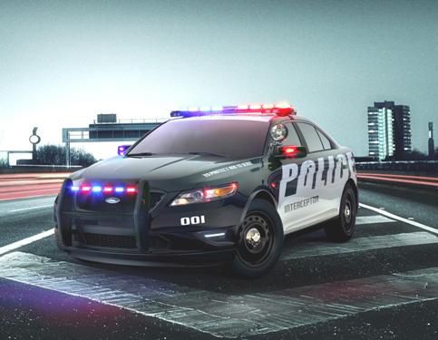 Novo Taurus é base para carro de polícia nos EUA