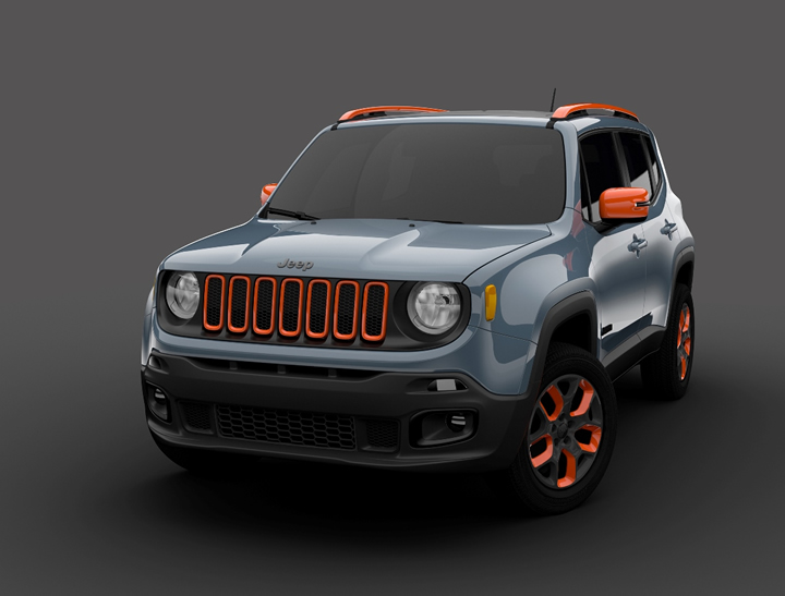  Jeep® Renegade es una de las atracciones del Grupo Fiat Chrysler en Naias