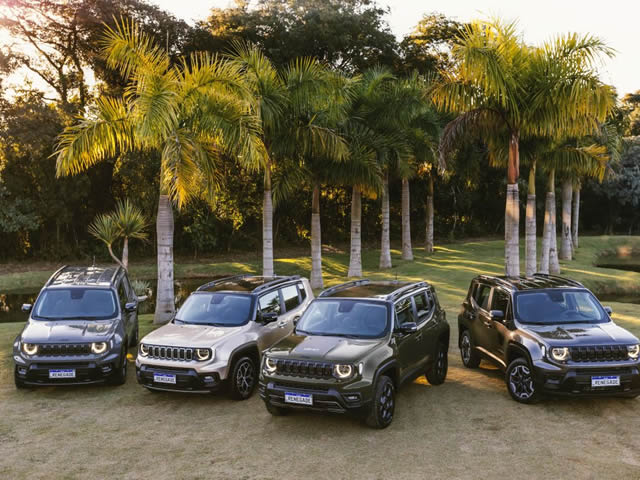 Jeep® Renegade ganha novas versões na linha 2025 e parte de R$ 99.719, para o público PCD