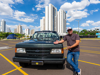 Rodamos com uma Chevrolet D20 