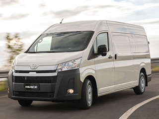 Toyota Hiace estreia na versã
