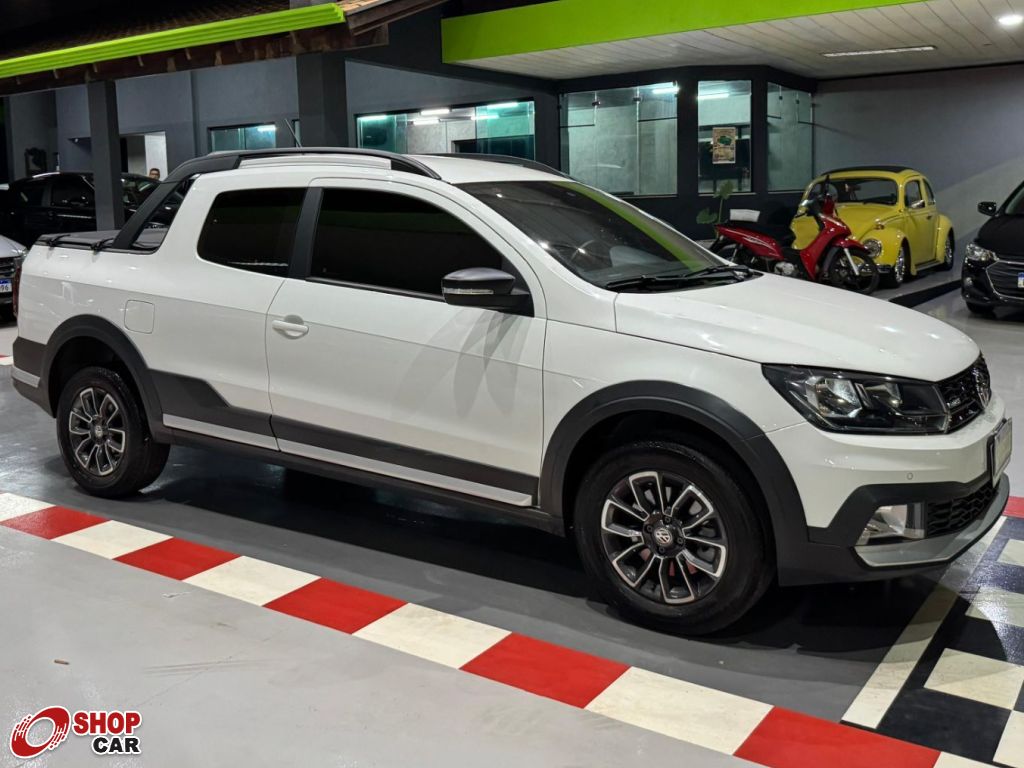 Vw Volkswagen Saveiro Cross Branca Campo Grande