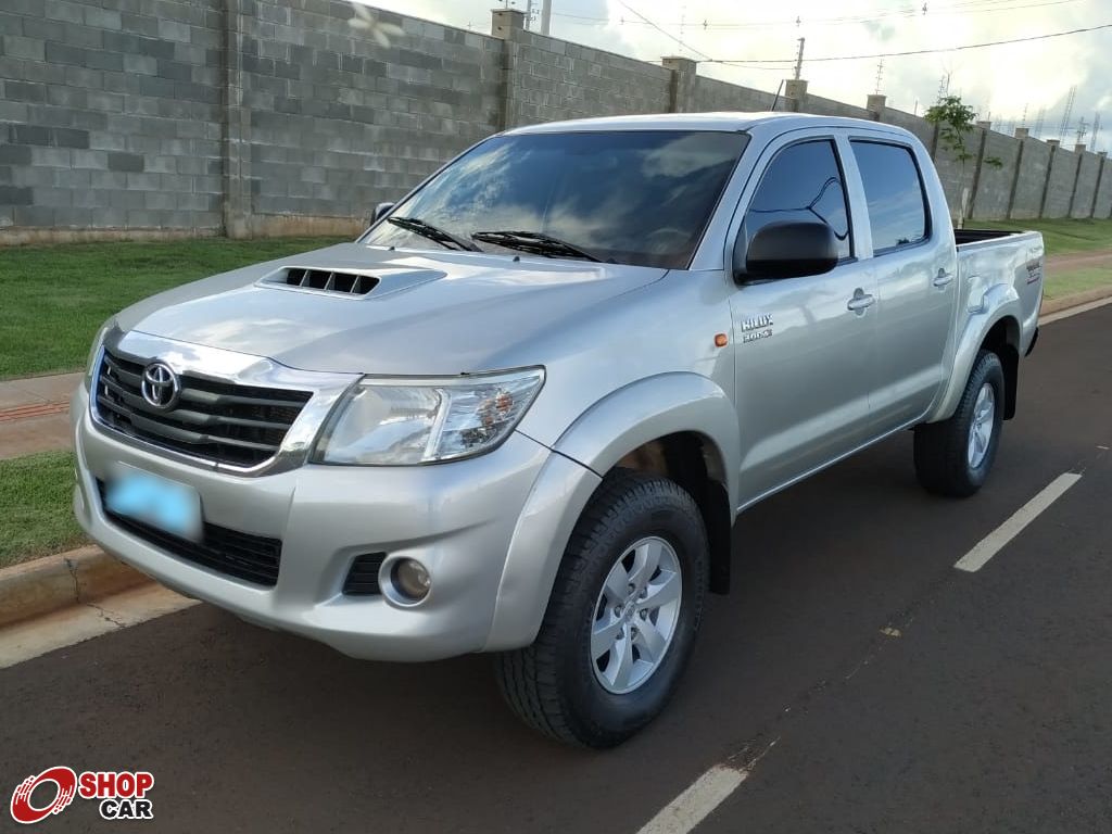 TOYOTA Hilux SR Prata 2014 - Ponta Porã - 1284169 | SHOPCAR