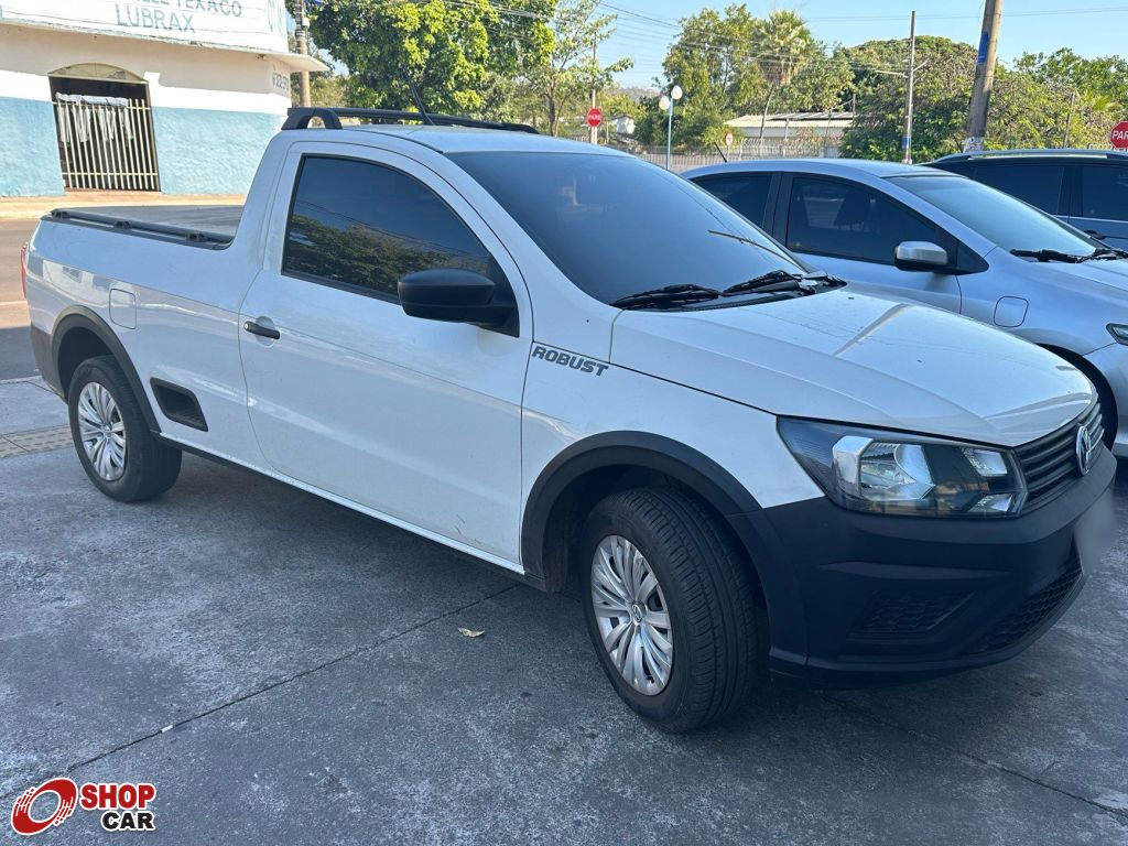 VW - Volkswagen Saveiro Cross 1.6 C.E. Branca 2012 - Corumbá