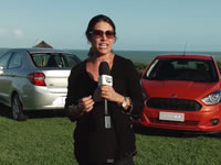 Novo Ford Ka 2015 - teste na Bahia - AutoNewsTv