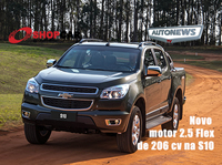 S10 ganha motor 2.5 flex de 206cv - Teaser do AutoNewsTv